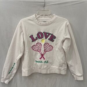 Iscream x Theme - Love Tennis Club Sweatshirt - girls large (14)